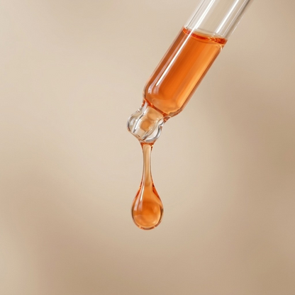 Vitamin C Hyaluronic Acid Serum texture - lightweight fast-absorbing formula drop