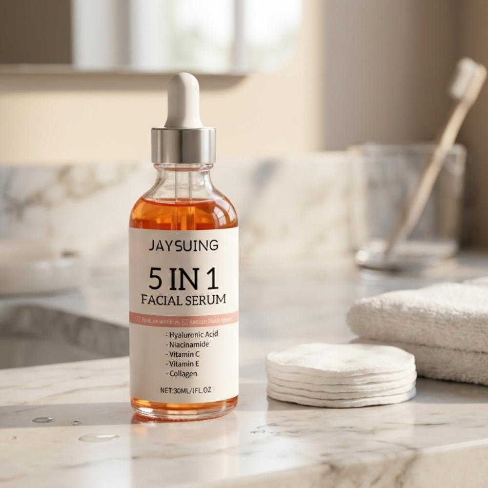 Vitamin C Serum skincare routine - hyaluronic acid facial serum for daily use